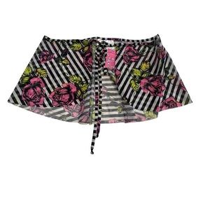 Betsey Johnson Swim Skirt Cover Up
